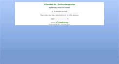 Desktop Screenshot of ekstern.videnskab.dk
